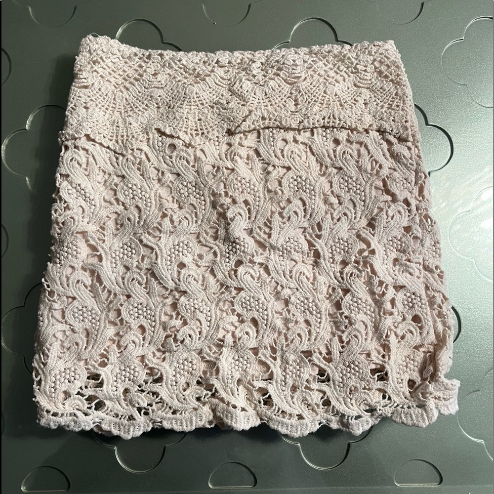 Cute nude skirt